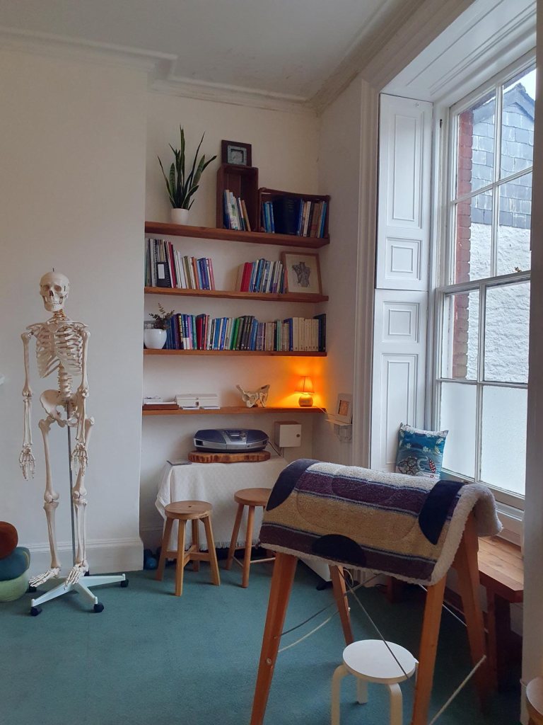Alexander Technique Training South West (ATTSW) Training Room at The Mansion in Totnes.